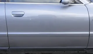 Audi A4 B5 Tür nur Türblatt vorne rechts grau LY7L - Facelift Tür - Bild 1