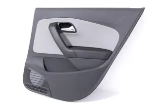 1x Polo 6R 6C Türverkleidung Verkleidung Tür 4/5-Türer hinten rechts Blue GT gra - Bild 2