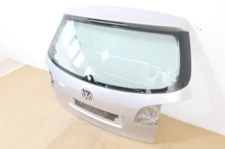 VW Golf Plus 5M Heckklappe hinten Kofferraumklappe Scheibe silber LA7W - ROST - Bild 8