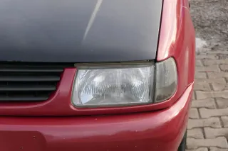 VW Polo 6N Kühlergrill Grillleiste vorne Leiste Grill VW LC3M wein rot braun - Bild 4