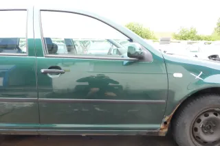 VW Golf 4 Bora Tür vorne rechts Beifahrertür 4/5-Türer+ Kombi Avant grün LC6M - Bild 1