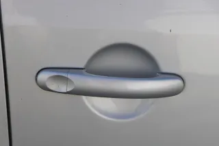 VW Touran 1T 1T3 Tür vorne rechts Beifahrertür silber LA7W - ohne Anbauteile - Bild 5