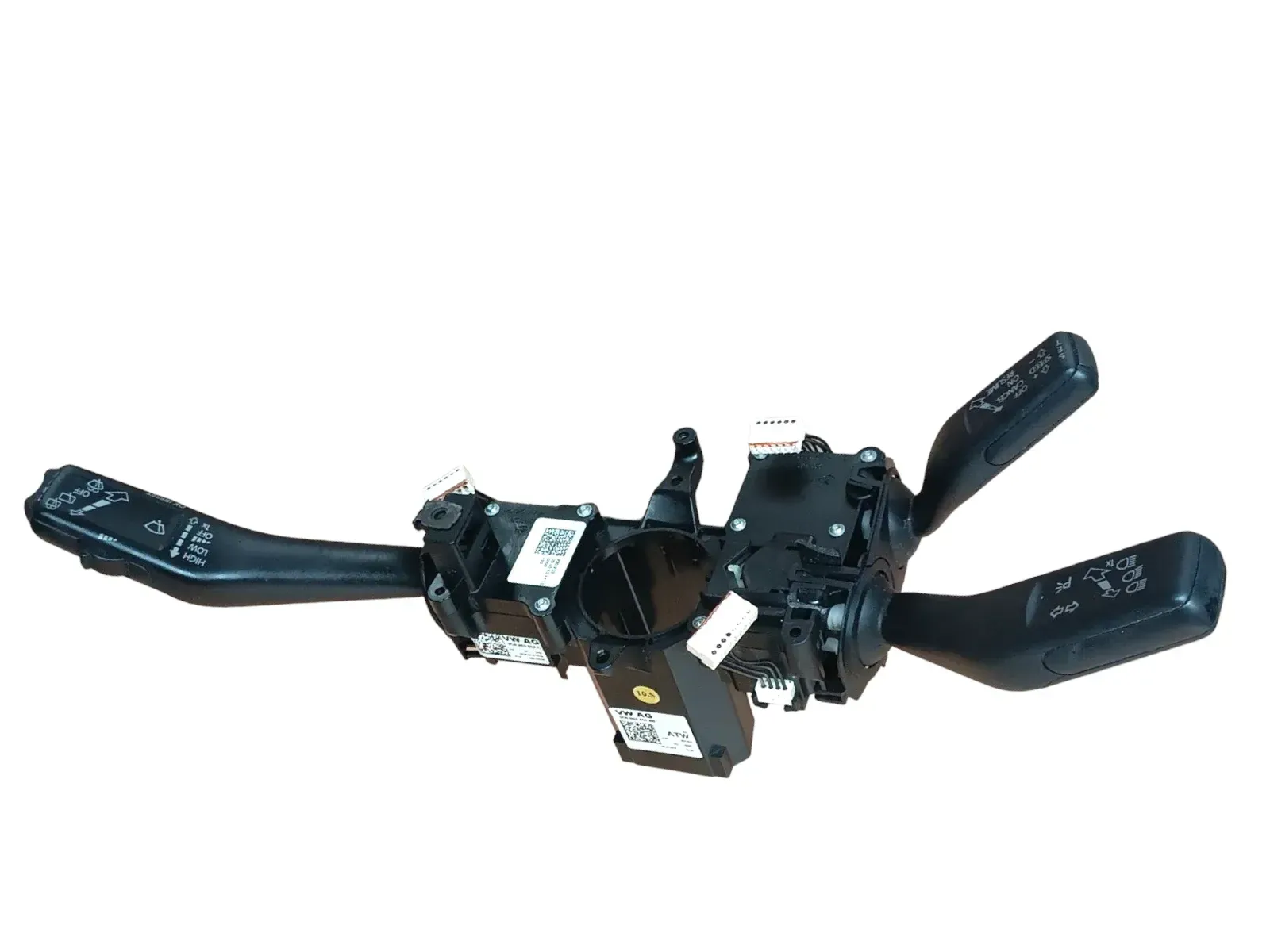 VW Passat 3C Lenkstockschalter Modul Schleifring Lenkstockmodul Tempomat Mul - Bild 1