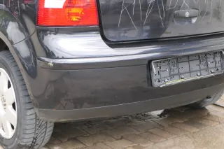 VW Polo 9N 9N3 Stoßstange Heckstoßstange hinten schwarz LC9Z - Bild 3