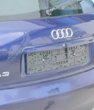 A3 8L bis cBj. ca1999 Heckklappe Kofferraumklappe Klappe hinten blau LZ5K Scheib - Bild 3