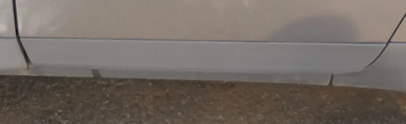 A4 B6 8E NUR Zierleiste Leiste Abdeckung Tür hinten links unten grau 8E0853969 - Bild 1