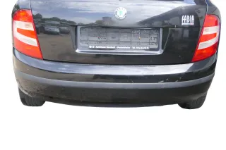 Fabia 6Y6 Schrägheck Heckklappe Kofferraumklappe hinten schwarz LF9R Scheibe - Bild 12