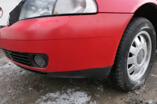 Audi A4 B5 Kombi + Limo Stoßstange vorne Frontstoßstange rot LY3H Facelift - Bild 2