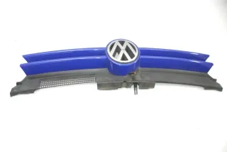VW Golf 4 Grill Kühlergrill VW Zeichen Logo blau LA5C - Bild 2