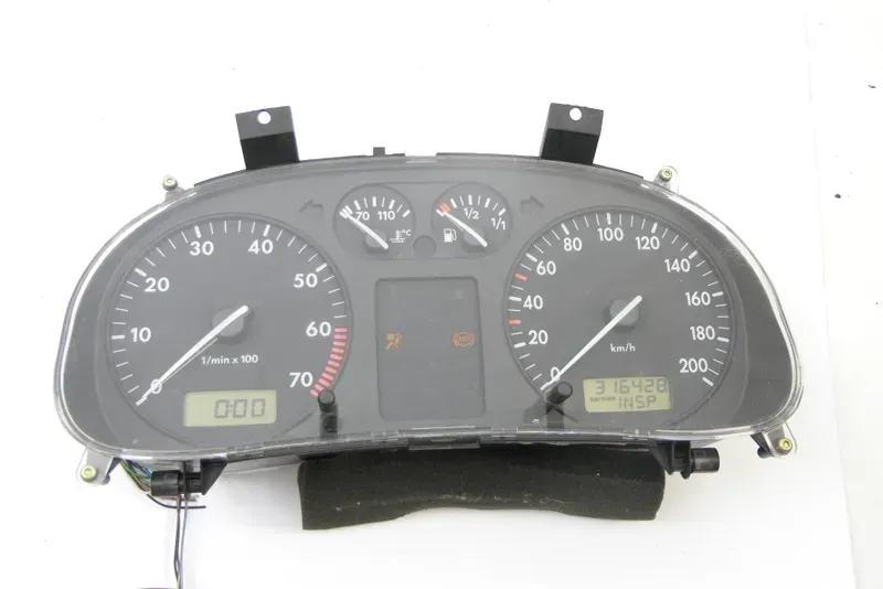 VW Polo 6N Tacho Tachometer Kombiinstrument 361.000km 6N0919860T 6N0919860R - Bild 1
