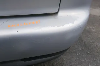 VW Sharan 7M Stoßstange hinten Heckstoßstange silber ab Bj. 2000 - Bild 2