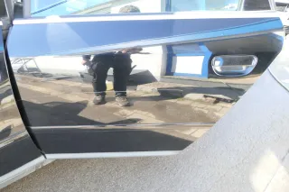 Audi A6 4B C5 Tür Türblatt hinten links schwarz LY9B brilliantschwarz x - Bild 1