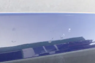VW Passat 3B 3B5 Kombi Stoßstange hinten Heckstoßstange Stoßfänger blau LA5E - Bild 7