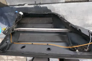 Audi A4 B5 Tür hinten links blau LZ5L (Leiste+Griff beachten) Facelift - Bild 2