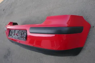 VW Golf 4 Limousine Stoßstange hinten Heckstoßstange Stoßfänger rot LP3G - Bild 3