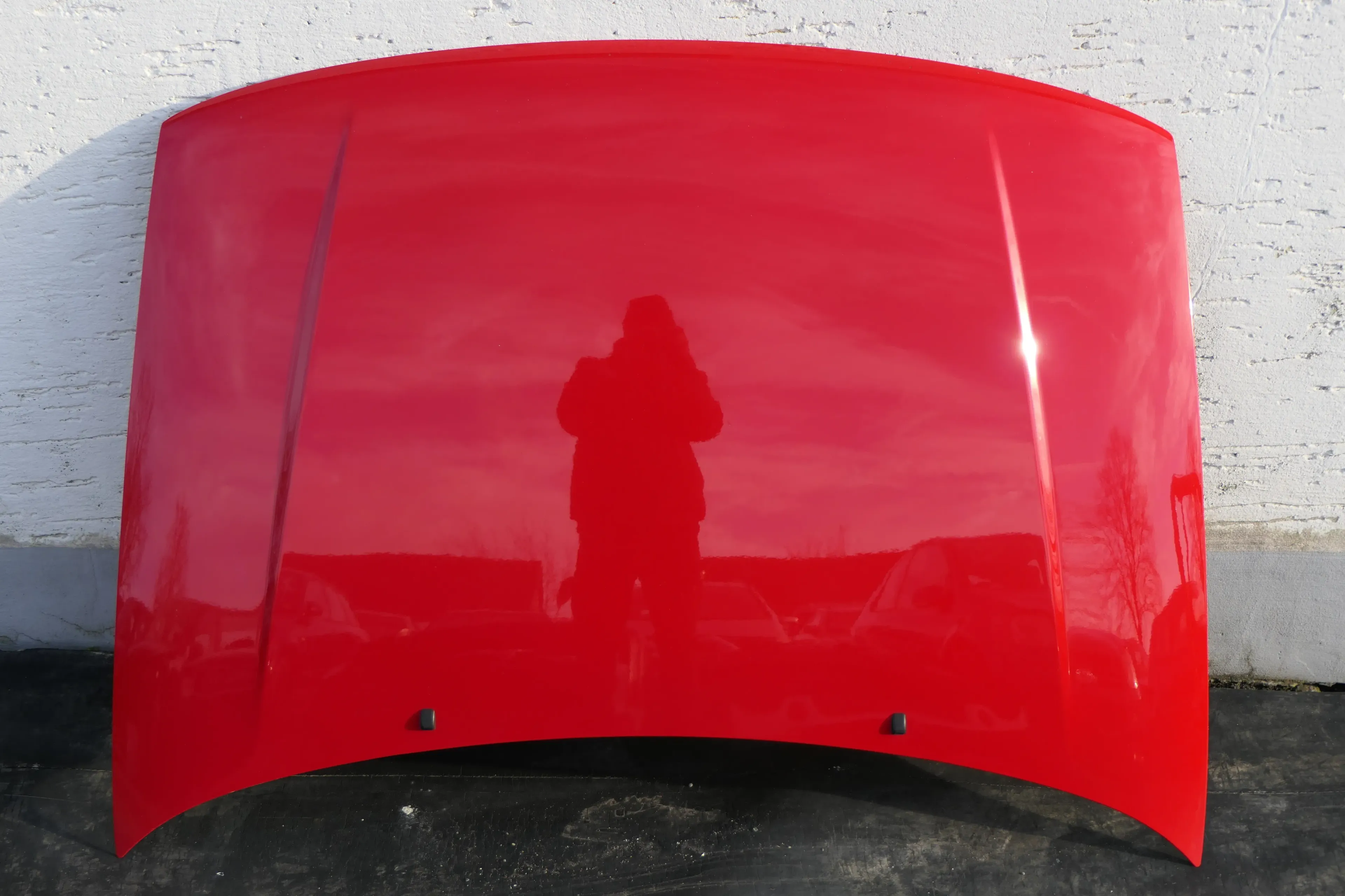 VW Caddy 9K Polo Variant 6Kv Kombi Motorhaube vorne rot LP3G Klappe Haube - Bild 1
