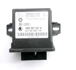 VW Passat 3C automatische Leuchtweitenregulierung LWR Steuergerät 5M0907357A - Bild 1