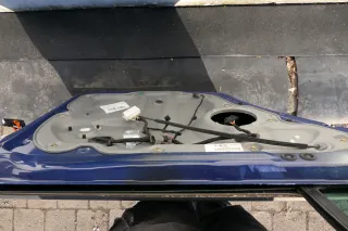 VW Touran 1T3 1T Tür hinten links Fahrerseite blau LL5M blue - Bild 2