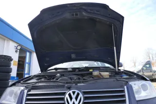 VW Passat 3BG Motorhaube Klappe vorne vorn Haube blau LA5E - Bild 2