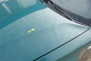 VW Passat 3BG Motorhaube Klappe vorne vorn Haube grün LB6G - Bild 8