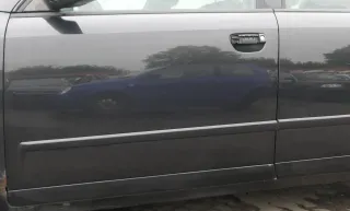 Audi A4 B6 8E nur Türblatt Tür vorne links Fahrertür schwarz LZ9W Kombi+Limo - Bild 1