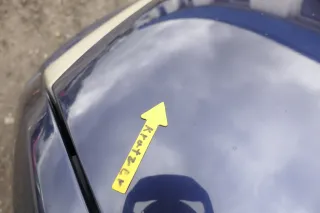 Skoda Fabia 6Y Motorhaube Klappe vorne blau LF5U mit Grill vorn - Bild 4