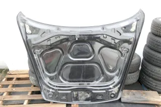 VW Touareg 7L Motorhaube Klappe Frontklappe vorn vorne schwarz LC9Z - MÄNGEL - Bild 6