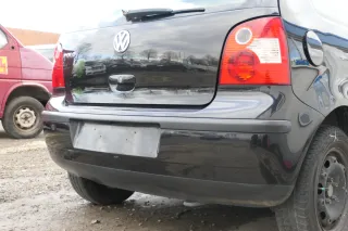 VW Polo 9N 9N3 Stoßstange Heckstoßstange hinten schwarz LC9Z - Bild 3