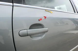 VW Passat 3B 3BG 3B6 Kombi Avant Tür hinten rechts mit Scheibe grau LA7S - Bild 5