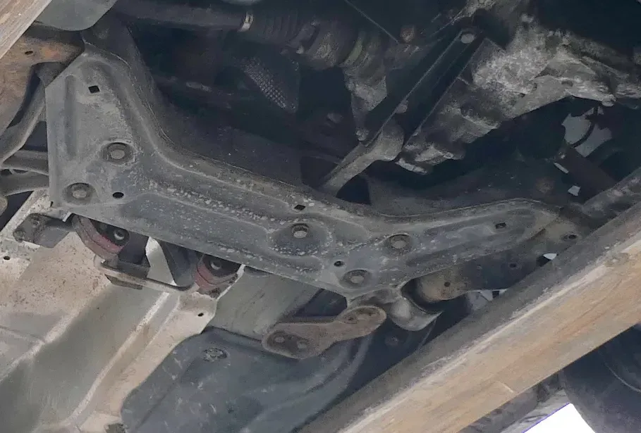 VW Polo 9N Seat Ibiza 6L Achse vorne Vorderachse Aggregateträger Fabia 6Q0199287 - Bild 1