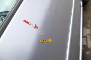 VW Lupo Seat Arosa Tür vorne rechts Beifahrertür silber LA7W (für elektr.Fenst - Bild 3