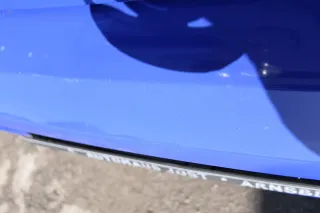 VW Polo 6N2 Stoßstange hinten Heckstoßstange Stoßfänger blau LA5C surf - Bild 10