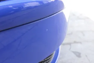 VW Polo 6N2 Stoßstange vorne Frontstoßstange Stoßfänger blau LA5C +Grill - Bild 5