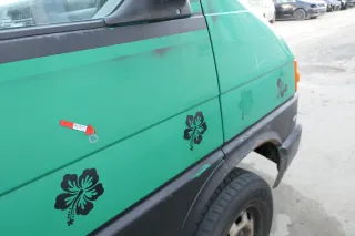 VW T4 Tür vorne rechts grün LA6N Beifahrertür 701831056H bis ca. 1996 ohne Anbau - Bild 8
