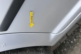 VW Golf 4 Bora Tür hinten rechts nur Kombi / Variant silber LA7W -ohne Anbauteil - Bild 7