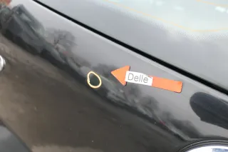 VW Polo 9N3 9N Heckklappe Kofferraumklappe Klappe schwarz L041 - Scheibe ohne - Bild 8